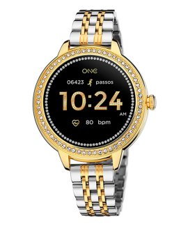 One Mini Spark Bicolor Relógio Smartwatch Mulher OSW9811BL62L