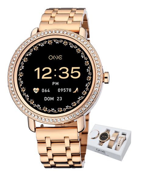 One Box Mini Spark Relógio Set Smartwatch Mulher OSW9859RR52L