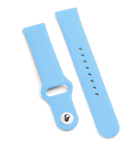 One Silicone Azul Bracelete Mulher OSWB01A31