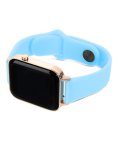 One Silicone Azul Bracelete Mulher OSWB01A31