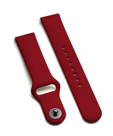 One Silicone Vermelho Bracelete Mulher OSWB01G32