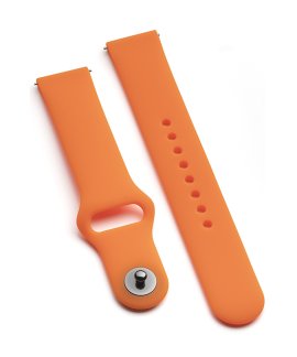 One Silicone Laranja Bracelete Mulher OSWB01M