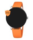 One Silicone Laranja Bracelete Mulher OSWB01M