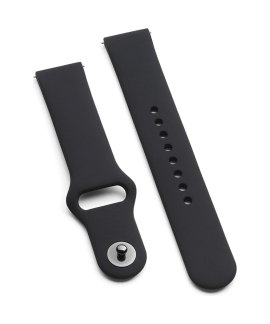 One Silicone Preto Bracelete Mulher OSWB01P52