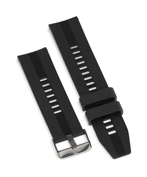 One Silicone Preto Bracelete Homem OSWBG01P42