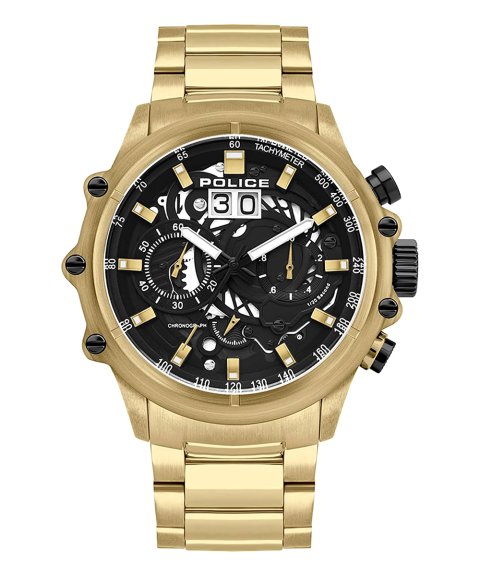 Police Luang Relógio Cronógrafo Homem P16018JSG02M Police Luang Relógio Cronógrafo Homem P16018JSG02M