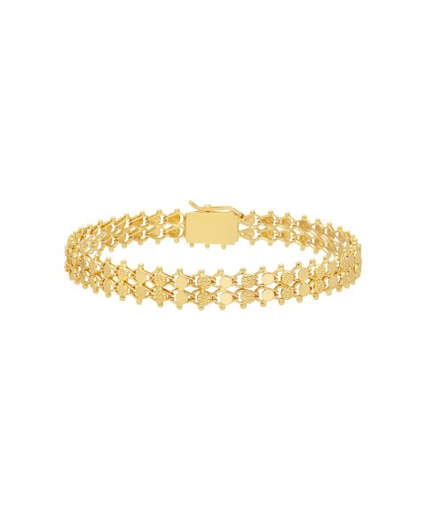 DonaZinda Dueto Joia Pulseira Ouro 19.2K Mulher P46 DonaZinda Dueto Joia Pulseira Ouro 19.2K Mulher P46