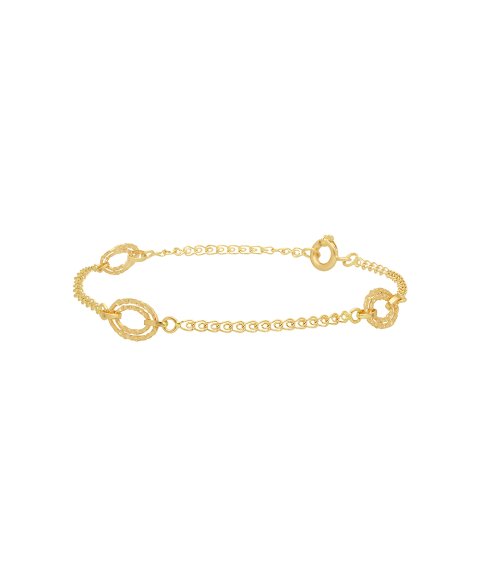 DonaZinda Allegretto Joia Pulseira Ouro 19.2K Mulher P5876 DonaZinda Allegretto Joia Pulseira Ouro 19.2K Mulher P5876