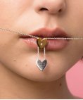 Secrecy San Valentin Hidden Smile Joia Colar Mulher P7517CDAWWC93