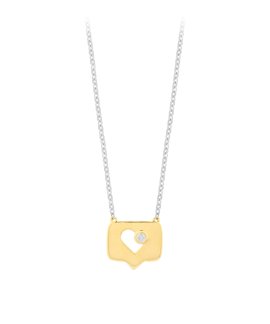 Secrecy San Valentin Like Joia Colar Mulher P7519CDAW7C93