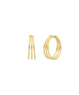 DonaZinda Dança Jewel Earrings 19.2K Gold Ladies PB4742