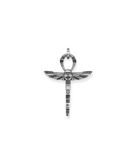 Thomas Sabo Cross Of Life Ankh With Scarab Joia Pendente Colar PE778-643-11