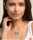 Thomas Sabo Butterfly Joia Pendente Colar Mulher PE803-340-7