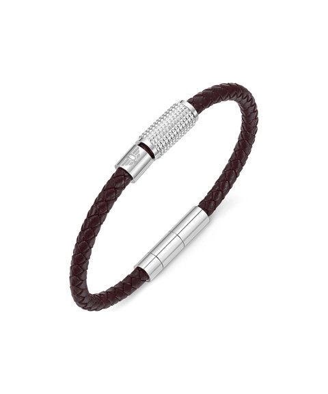 Police Urban Texture Joia Pulseira Homem PEAGB0001118 Police Urban Texture Joia Pulseira Homem PEAGB0001118