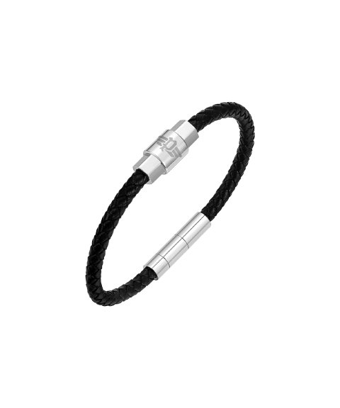 Police Geometric Metal Joia Pulseira Homem PEAGB0001401 Police Geometric Metal Joia Pulseira Homem PEAGB0001401