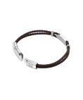 Police Twincord Joia Pulseira Homem PEAGB0040103 Police Twincord Joia Pulseira Homem PEAGB0040103