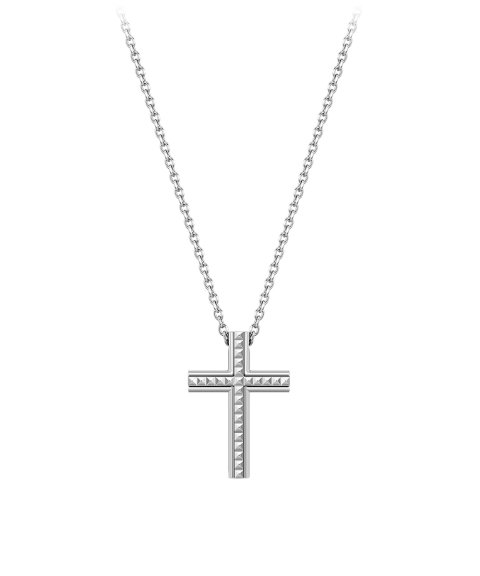 Police Geometric Metal Joia Colar Homem PEAGN0001401