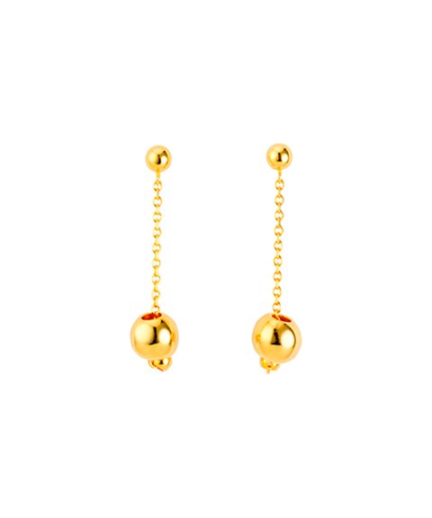 Uno de 50 In Love Joia Brincos Mulher PEN0593ORO0000U