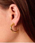 Uno de 50 Nail Joia Brincos Mulher PEN0613ORO0000U