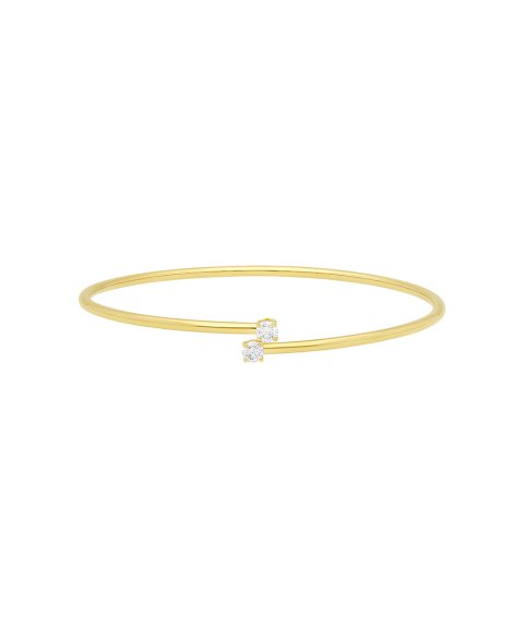 Pereirinha Celebrar Joia Pulseira Bangle Ouro 18K e Diamante Mulher PEO3369CY001