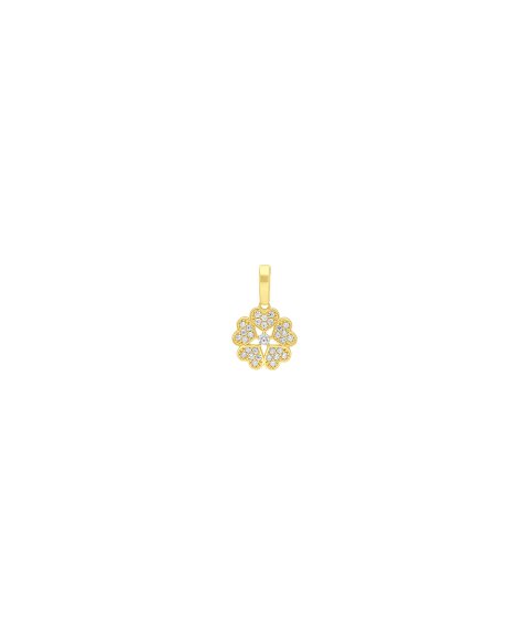 Pereirinha Flor Joia Pendente Colar Ouro 19.2K PEOBER97 Pereirinha Flor Joia Pendente Colar Ouro 19.2K PEOBER97