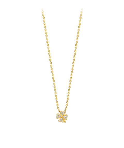 Pereirinha Trevo Joia Colar Ouro 19.2K Mulher PEOCOL1JNC90