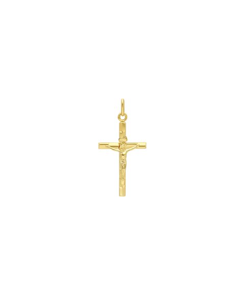 Pereirinha Crucifixo Joia Pendente Colar Cruz Ouro 19.2K PEOCRU25