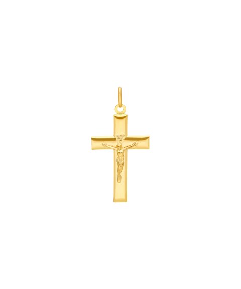 Pereirinha Crucifixo Joia Pendente Colar Cruz Ouro 19.2K PEOCRU61