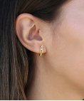 Pereirinha Nascer Joia Brincos Ouro 18K e Diamante Mulher PEOEY0037DD201 Pereirinha Nascer Joia Brincos Ouro 18K e Diamante Mulher PEOEY0037DD201