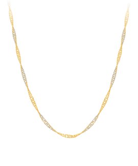 Pereirinha Clássicos Malha Singapura Joia Fio Ouro 19.2K Mulher PEOFSNGBC2045CM