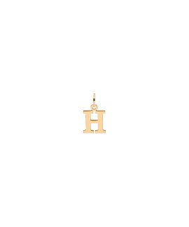 Pereirinha Alfabeto Letra H Joia Pendente Colar Ouro 19.2K Mulher PEOOBE10827H