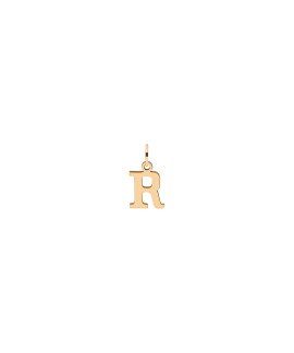 Pereirinha Alfabeto Letra R Joia Pendente Colar Ouro 19.2K PEOOBE10827R