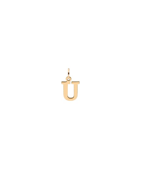 Pereirinha Alfabeto Letra U Joia Pendente Colar Ouro 19.2K PEOOBE10827U Pereirinha Alfabeto Letra U Joia Pendente Colar Ouro 19.2K PEOOBE10827U