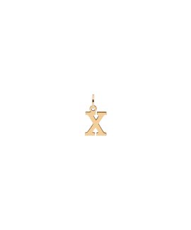 Pereirinha Alfabeto Letra X Joia Pendente Colar Ouro 19.2K Mulher PEOOBE10827X