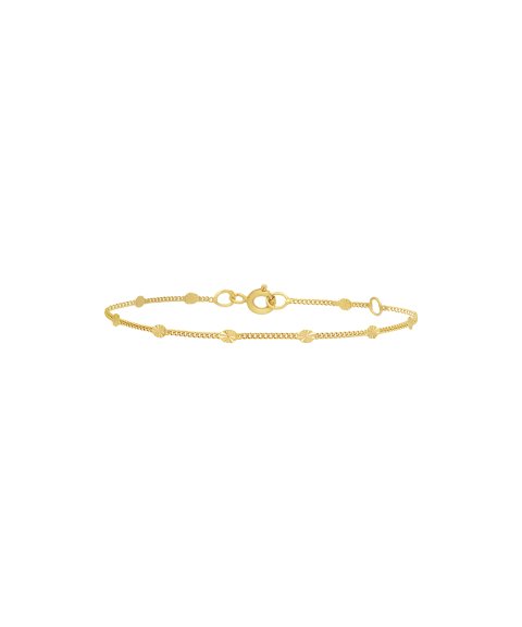 Pereirinha Felícia Joia Pulseira Ouro 19.2K Menina PEOPBBLSOL15CM Pereirinha Felícia Joia Pulseira Ouro 19.2K Menina PEOPBBLSOL15CM