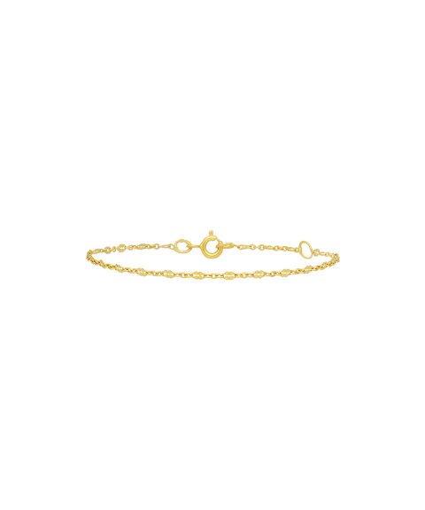 Pereirinha Trevo Joia Pulseira Ouro 19.2K Menina PEOPCDDTREVO16CM