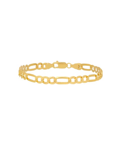 Pereirinha Clássicos Malha 3+1 Joia Pulseira Ouro 19.2K Homem PEOPUL2621CM