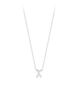 Pereirinha Alfabeto Letra X Joia Colar Mulher PER182CL00258X