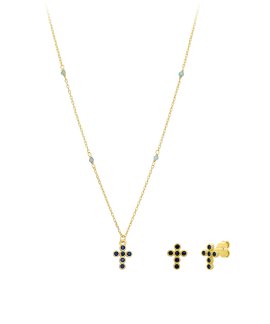 Pereirinha Lumina Joia Colar Brincos Set Mulher PERCJSY131DAZ