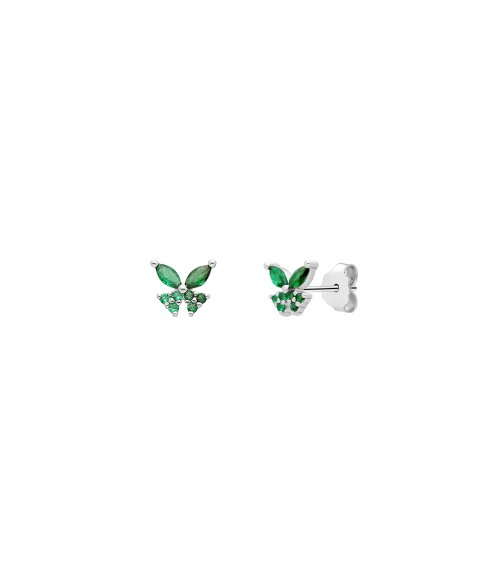 Pereirinha Mariposa Verde Joia Brincos PERCPE1325RDVE Pereirinha Mariposa Verde Joia Brincos PERCPE1325RDVE
