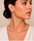 Pereirinha Luz Joia Colar Brincos Set Mulher PERFLCJ0655
