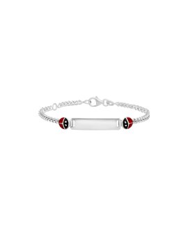 Pereirinha Joaninha com Chapa Joia Pulseira Menina PERPL70288716