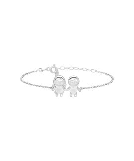 Pereirinha Pulseira de Mãe - Menina e Menino Joia Pulseira Mulher PERPUK00529RB3