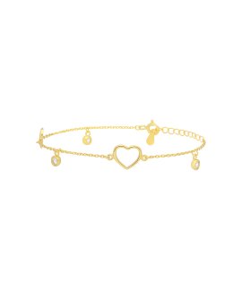 Pereirinha Coração Joia Pulseira Mulher PERSYPL14D