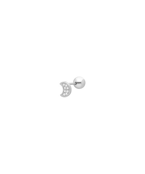 Pereirinha Brinco Individual Lua Joia Brincos Mulher PERXJBR12584 Pereirinha Brinco Individual Lua Joia Brincos Mulher PERXJBR12584