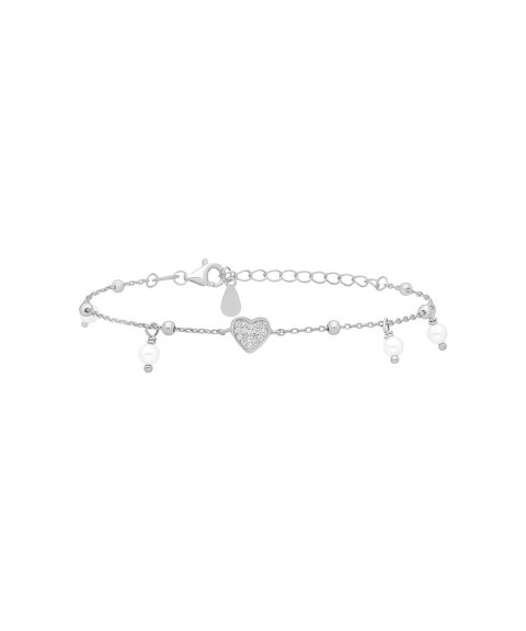 Pereirinha Coração com Pérola Joia Pulseira Mulher PERXJPL45827 Pereirinha Coração com Pérola Joia Pulseira Mulher PERXJPL45827