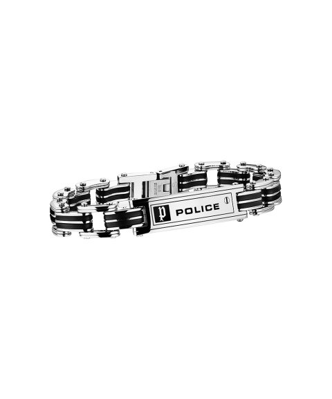 Police Carb S Joia Pulseira Homem PJ24919BSB01-S Police Carb S Joia Pulseira Homem PJ24919BSB01-S