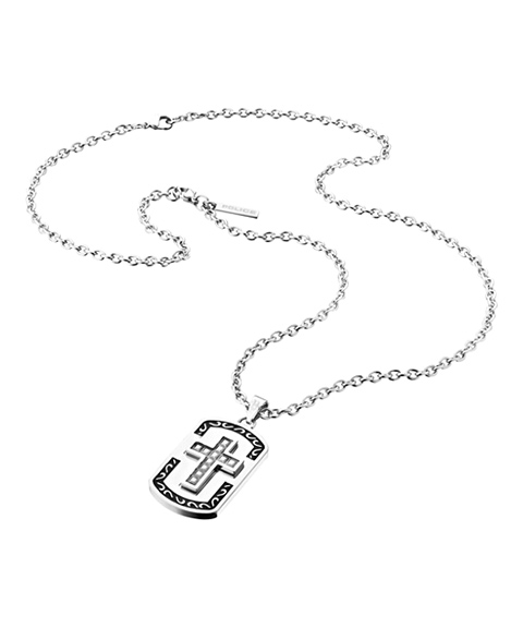 Police Undertacker Joia Colar Homem PJ25564PSS01 Police Undertacker Joia Colar Homem PJ25564PSS01