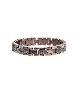 Police Crossguard S Joia Pulseira Homem PJ25711BSEBR01-S
