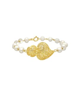 Nana Coração de Chama Joia Pulseira Mulher PL0281D
